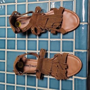 Minnetonka leather sandals